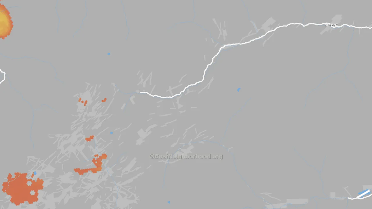 Bike Grade map of Ironton, CO