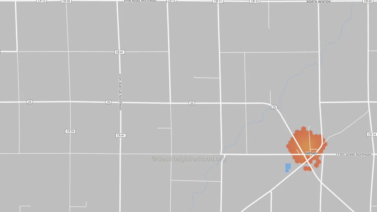 Bike Grade map of Jakeville, MN