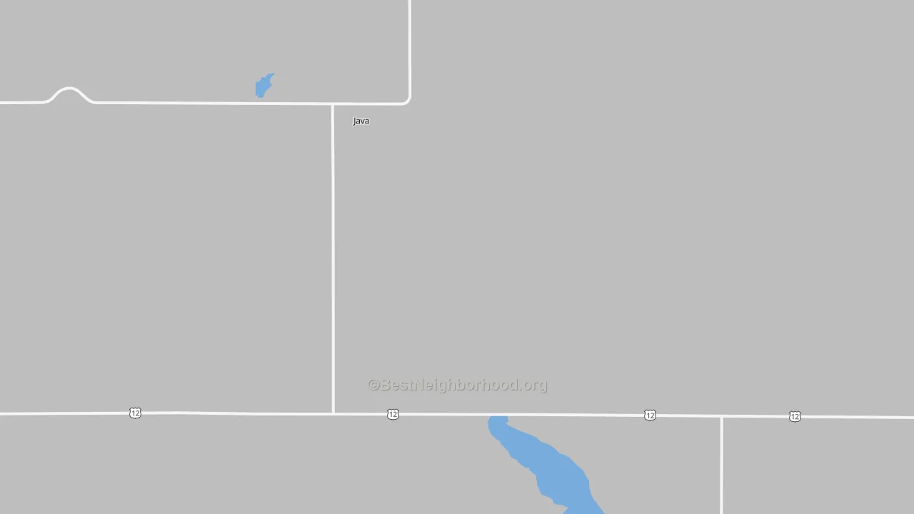 Bike Grade map of Java, SD