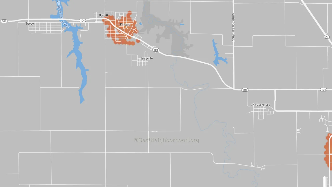 Bike Grade map of Jeiseyville, IL
