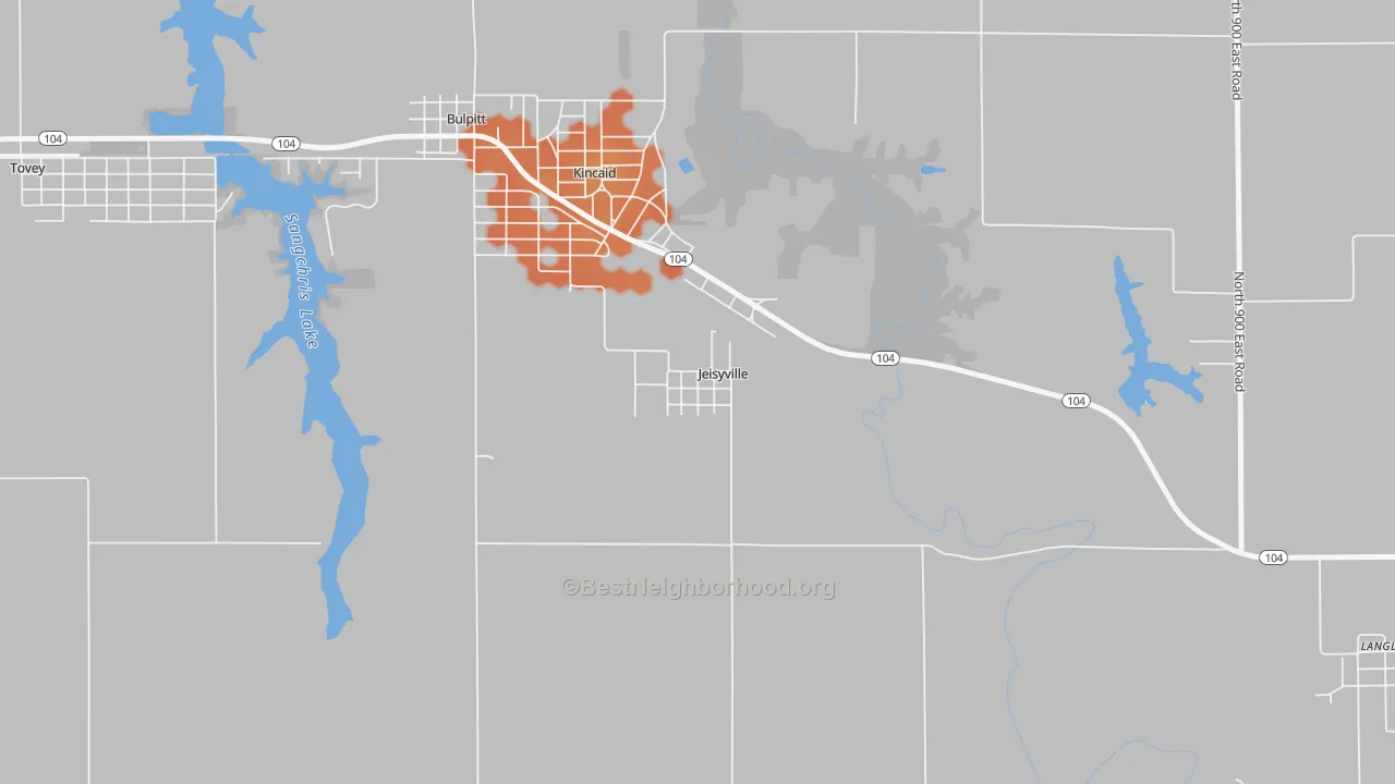 Bike Grade map of Jeisyville, IL