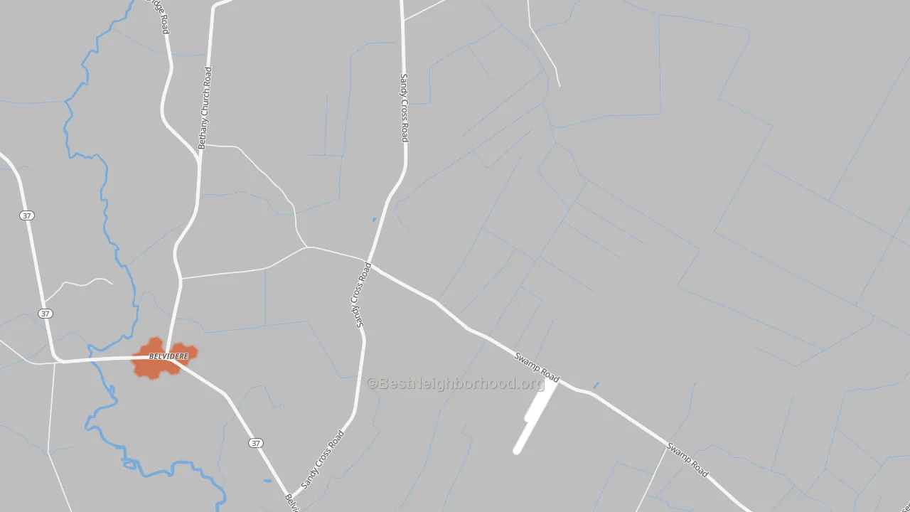 Bike Grade map of Joppa, NC