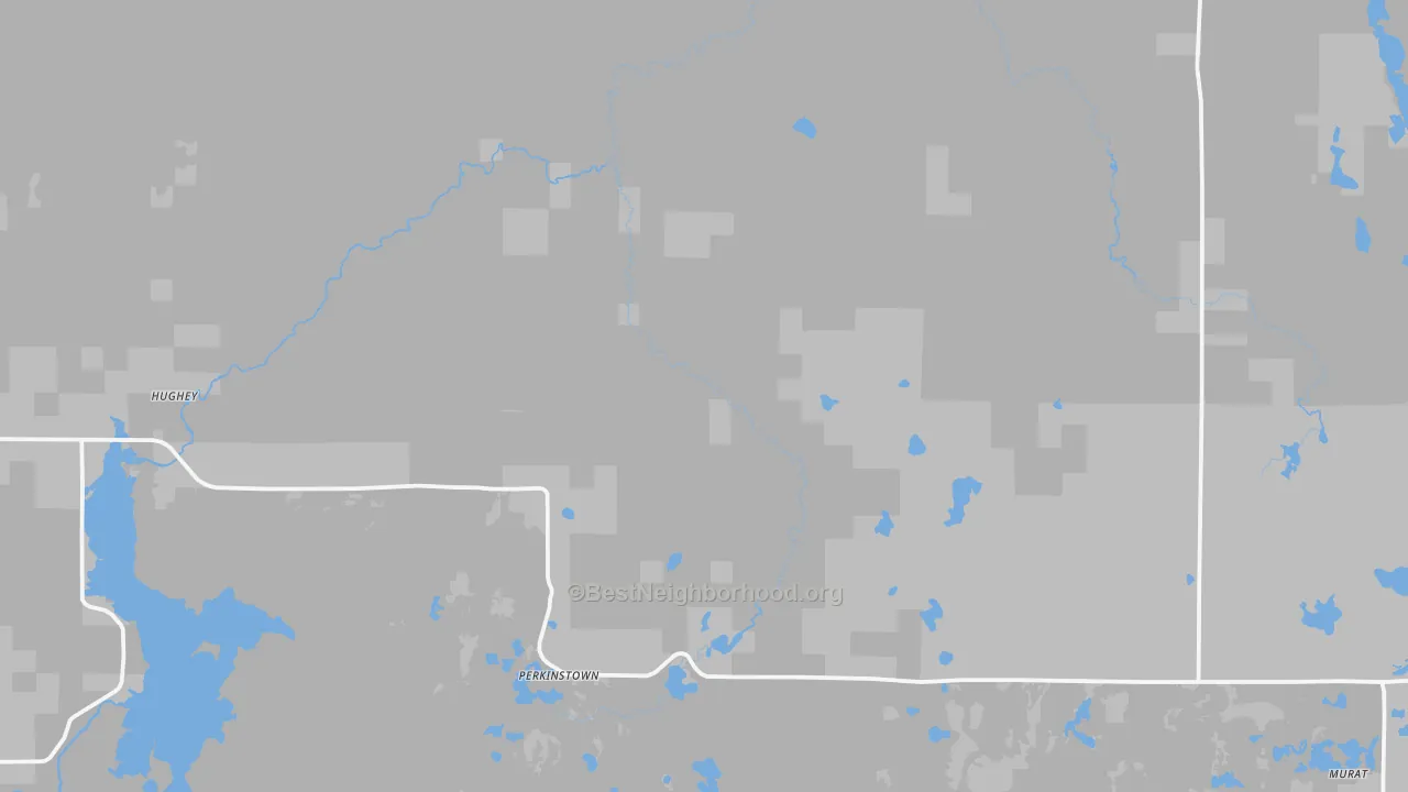Bike Grade map of Jump River, WI