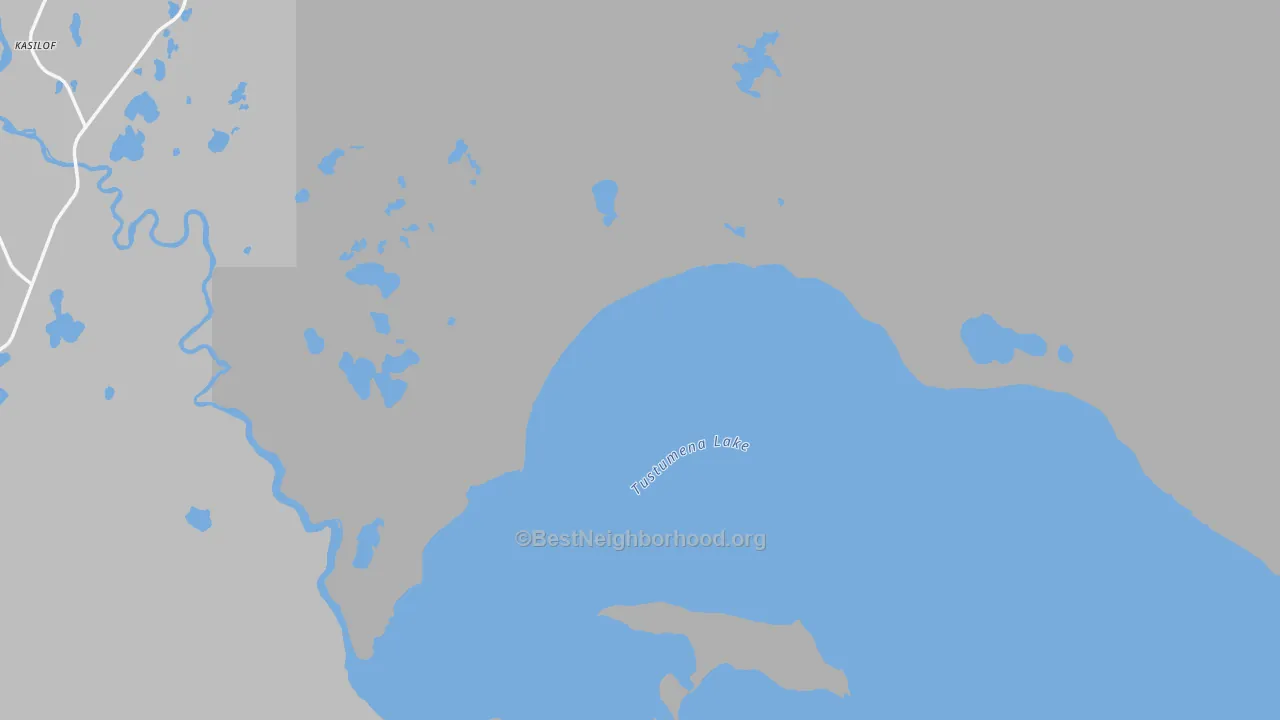 Bike Grade map of Kenai Peninsula Borough, AK