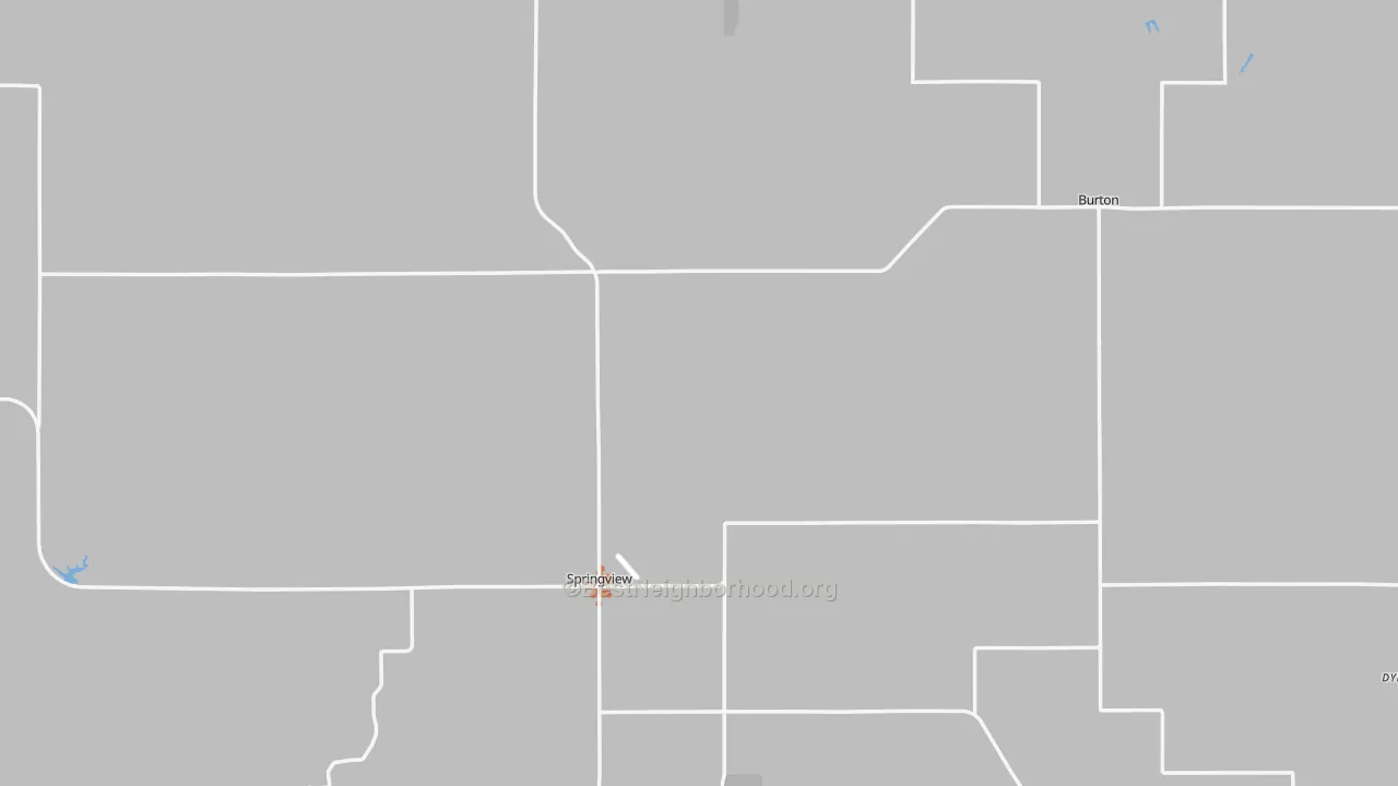 Bike Grade map of Keya Paha County, NE
