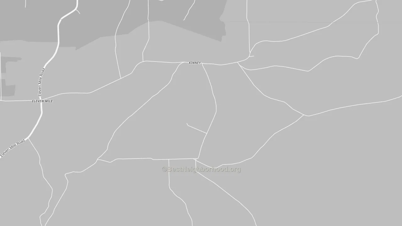 Bike Grade map of Kinney, PA
