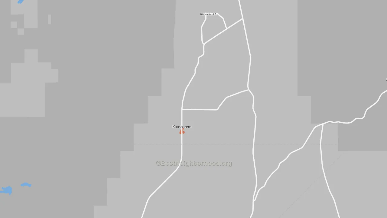Bike Grade map of Koosharem, UT