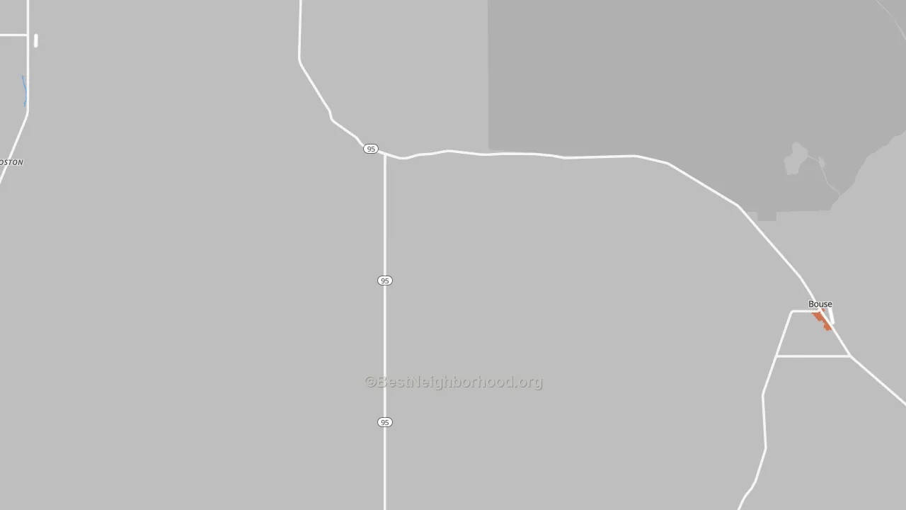 Bike Grade map of La Paz County, AZ
