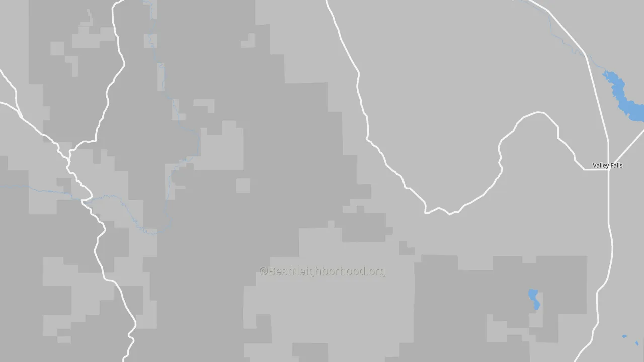 Bike Grade map of Lake County, OR