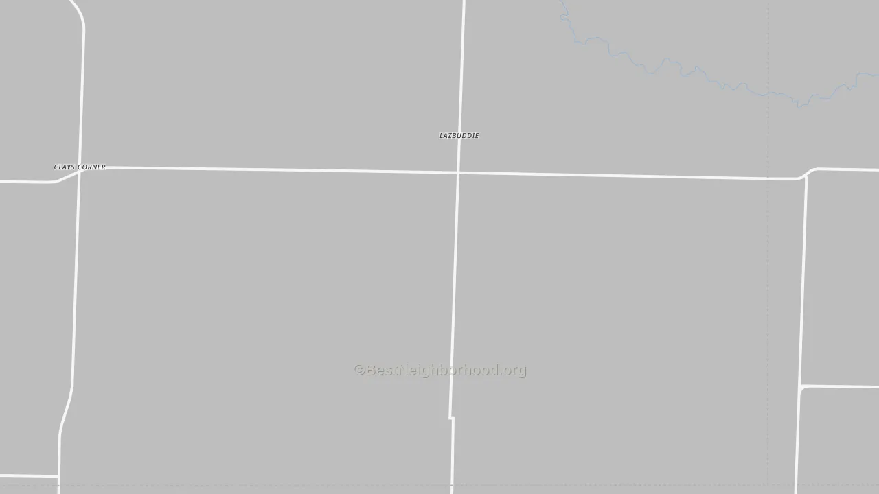 Bike Grade map of Lazbuddie, TX