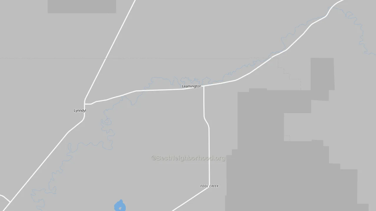 Bike Grade map of Leamington, UT