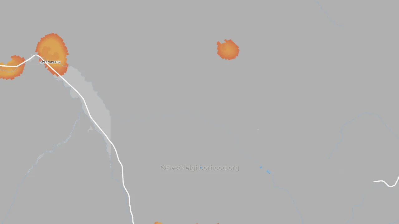 Bike Grade map of Lester, WA