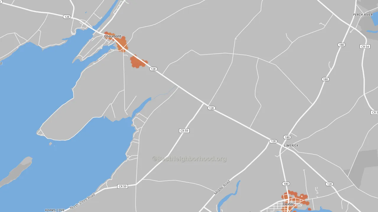 Bike Grade map of Limerick, NY