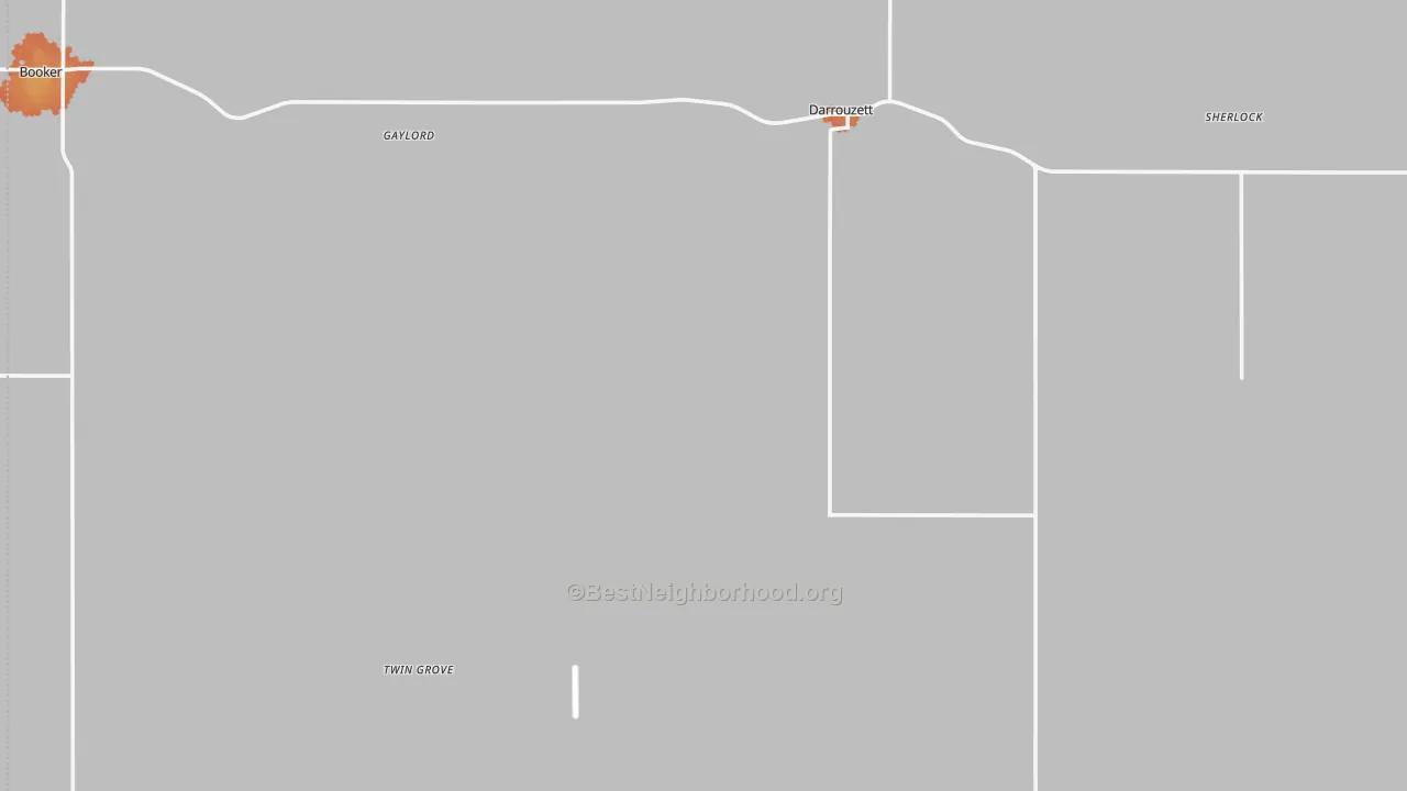 Bike Grade map of Lipscomb County, TX