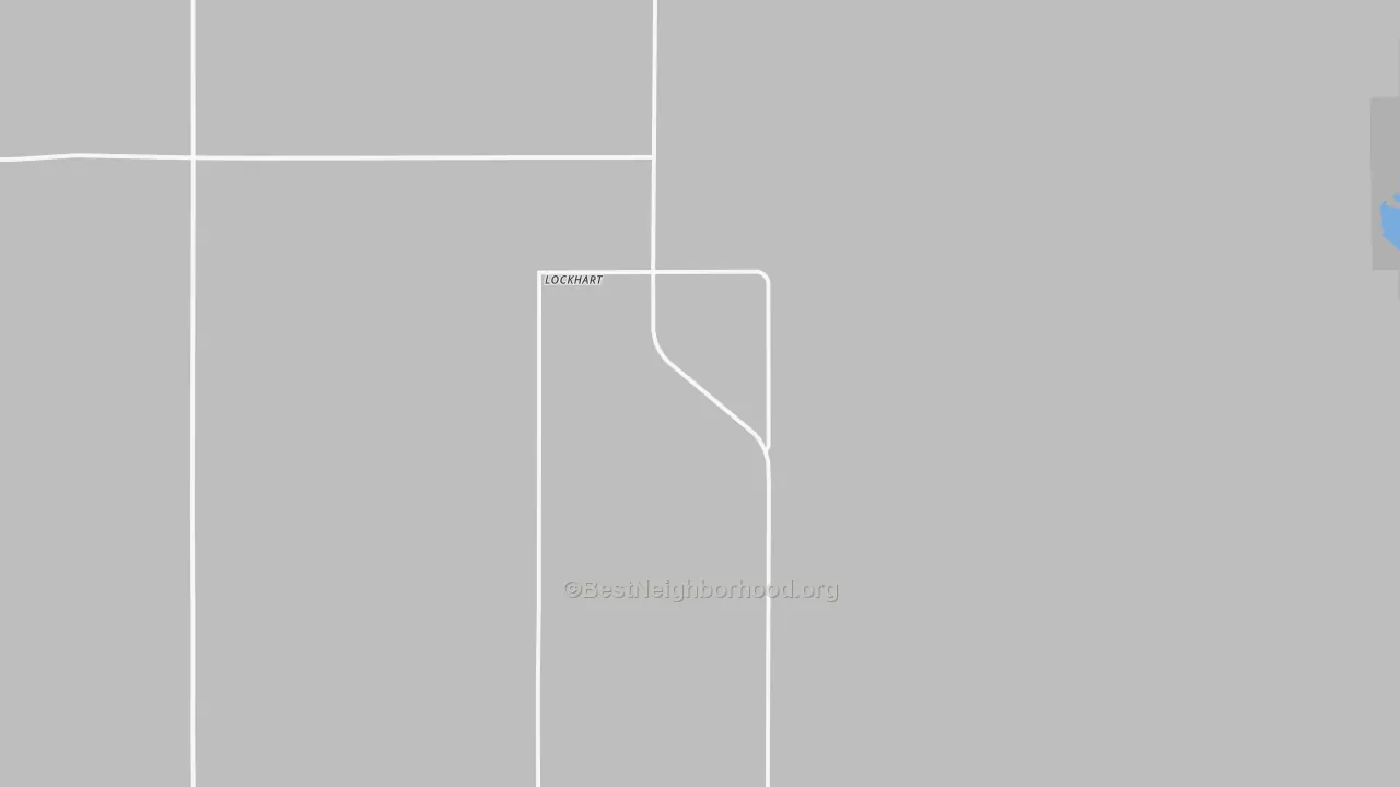 Bike Grade map of Lockhart, MN