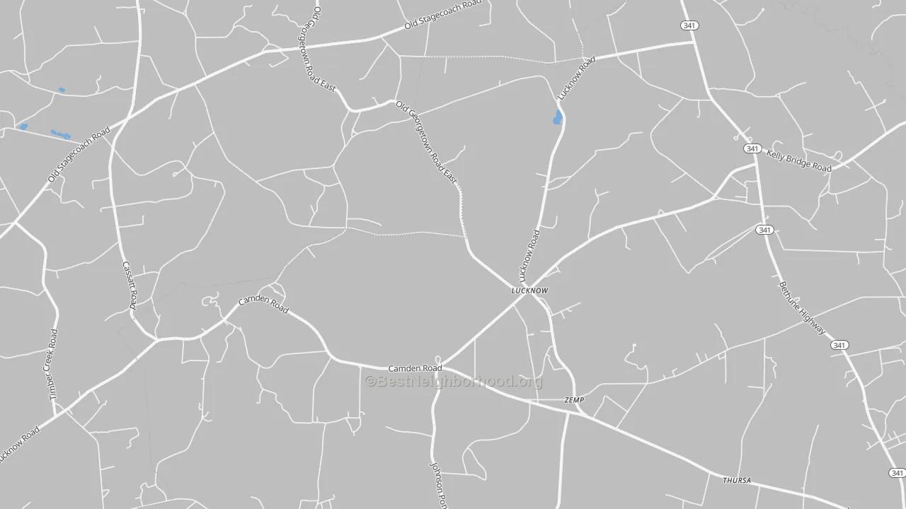 Bike Grade map of Lucknow, SC