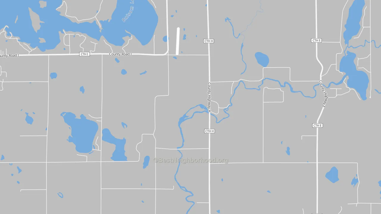 Bike Grade map of Lykens, WI