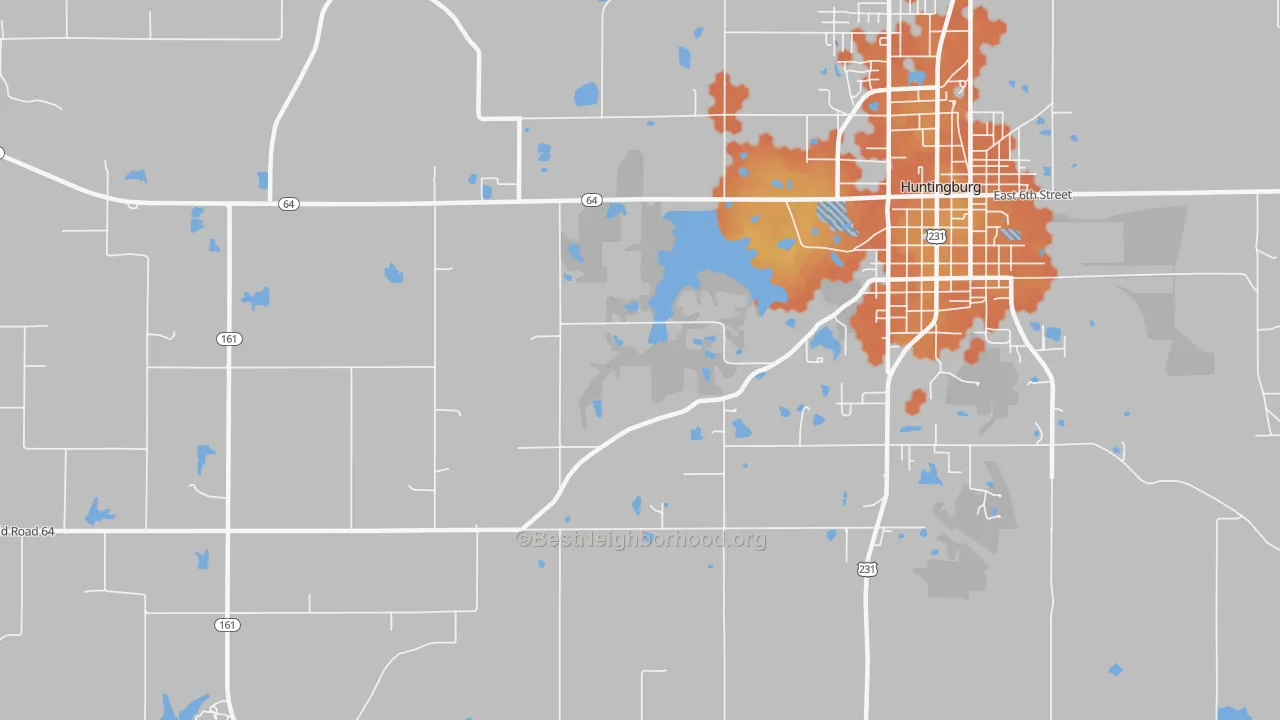 Bike Grade map of Maltersville, IN