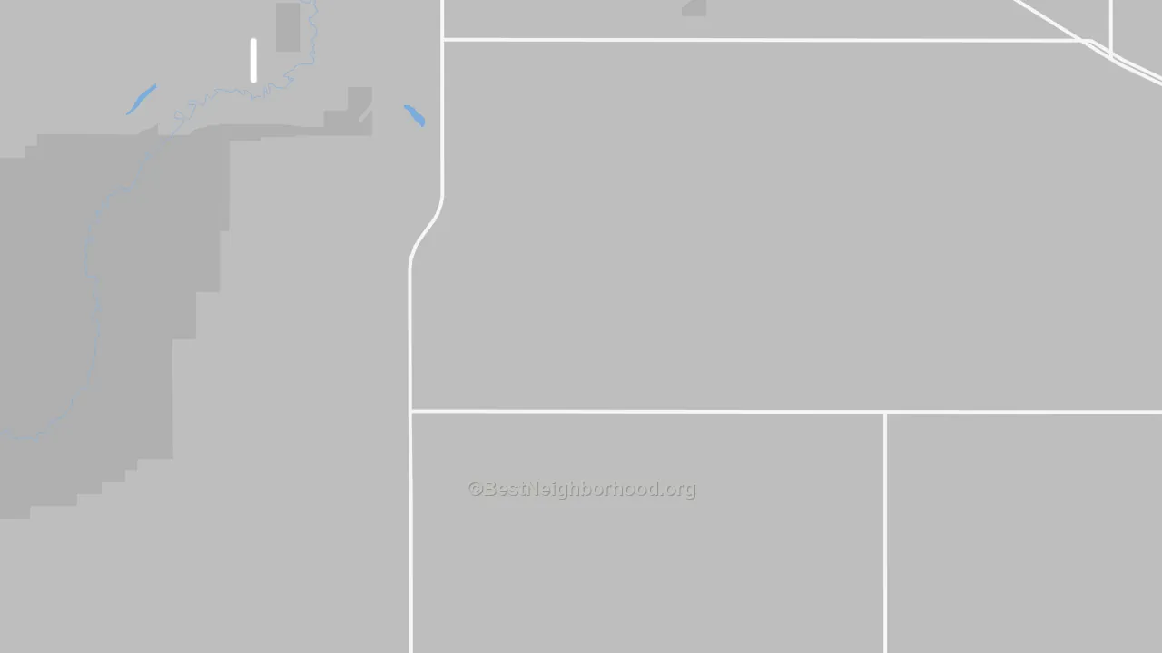 Bike Grade map of Manfred, ND