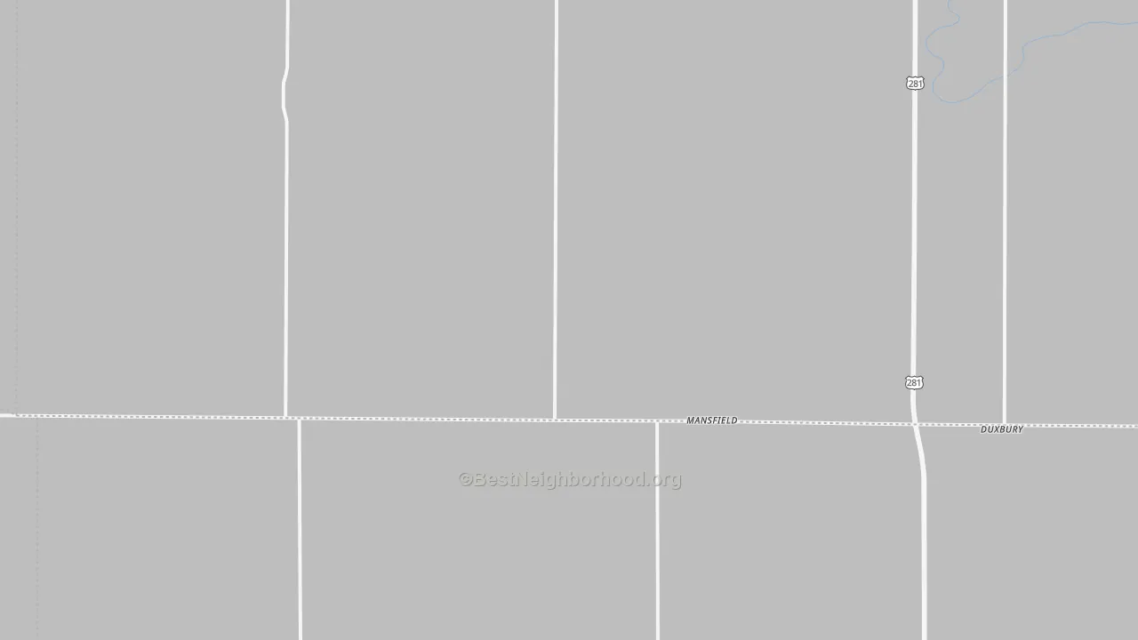 Bike Grade map of Mansfield, SD