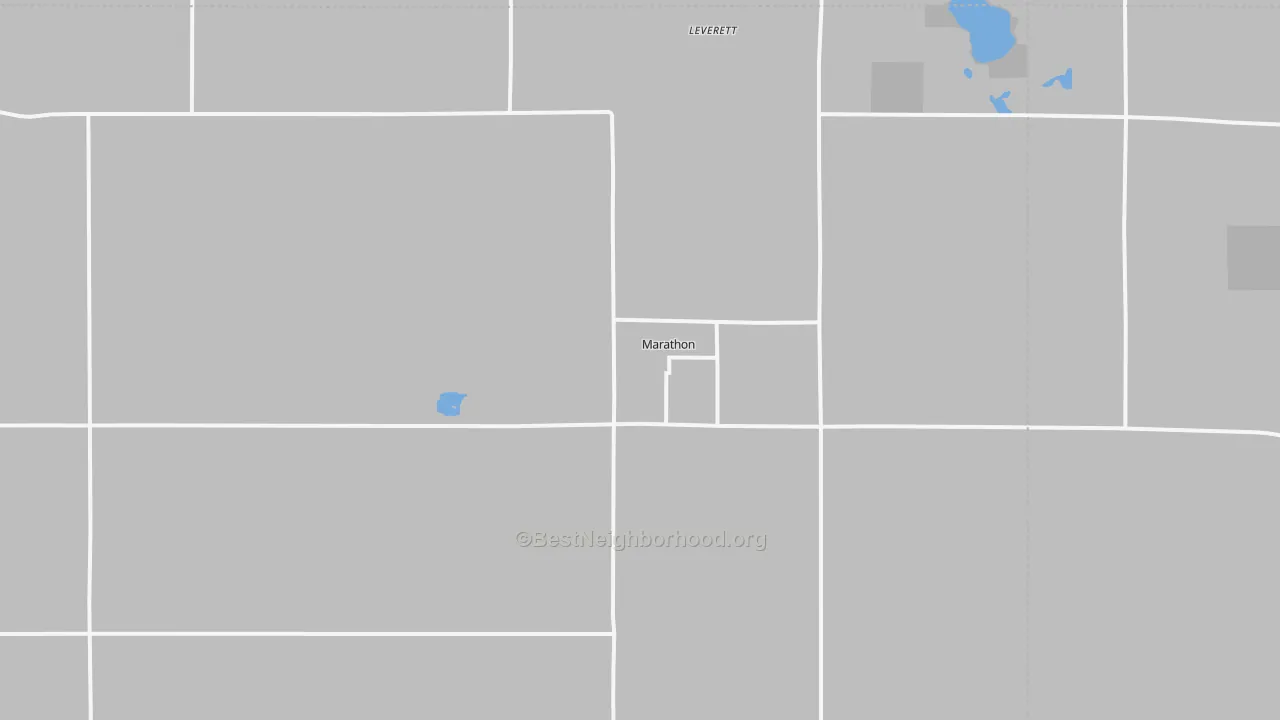 Bike Grade map of Marathon, IA