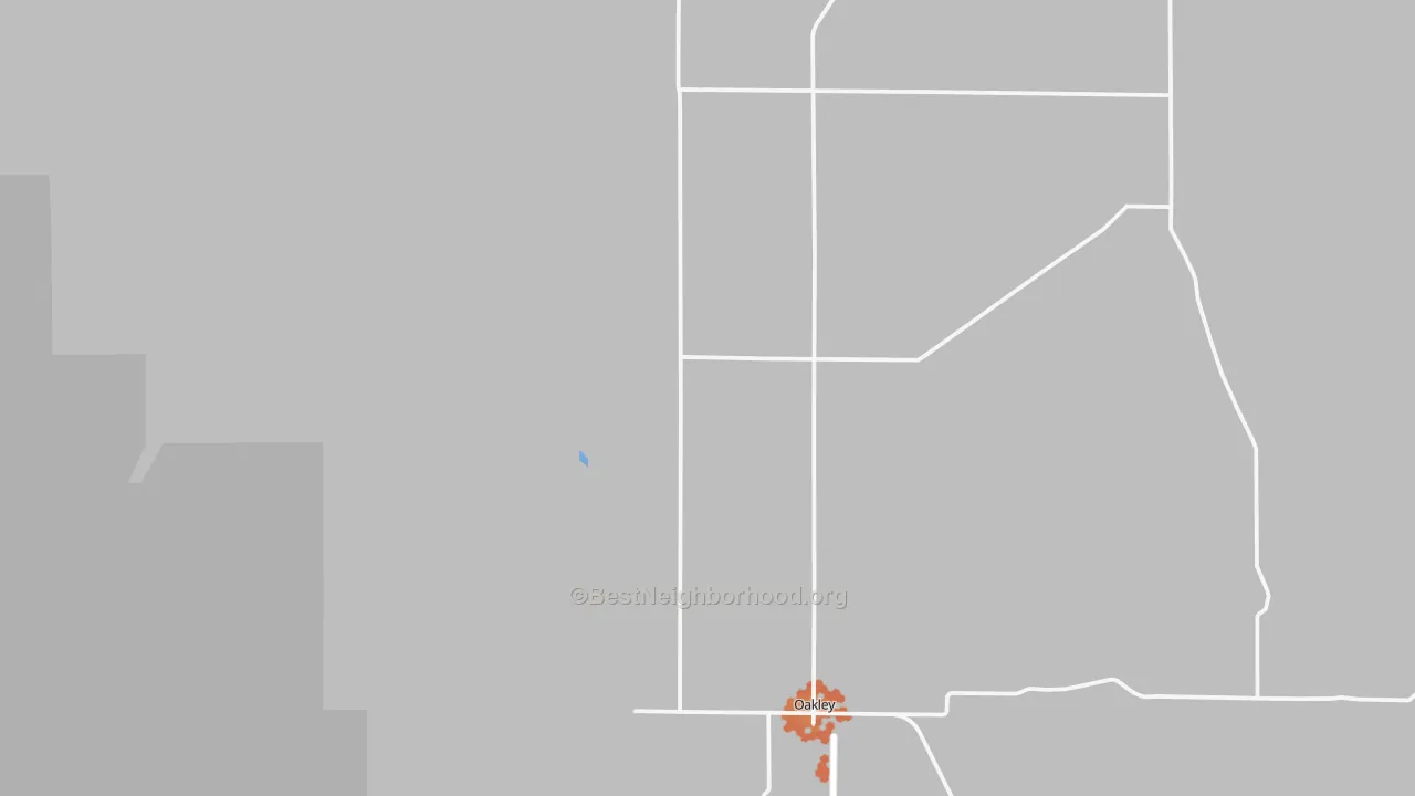 Bike Grade map of Marion, ID
