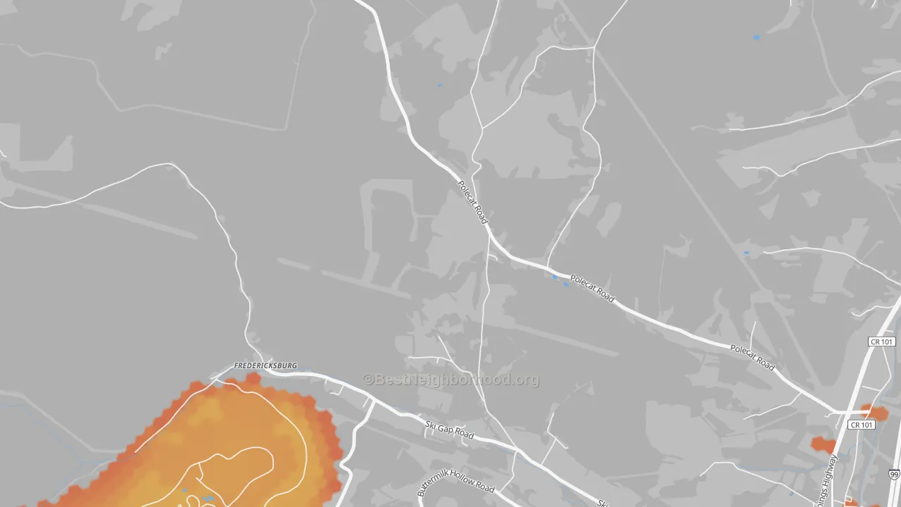 Bike Grade map of McKee, PA