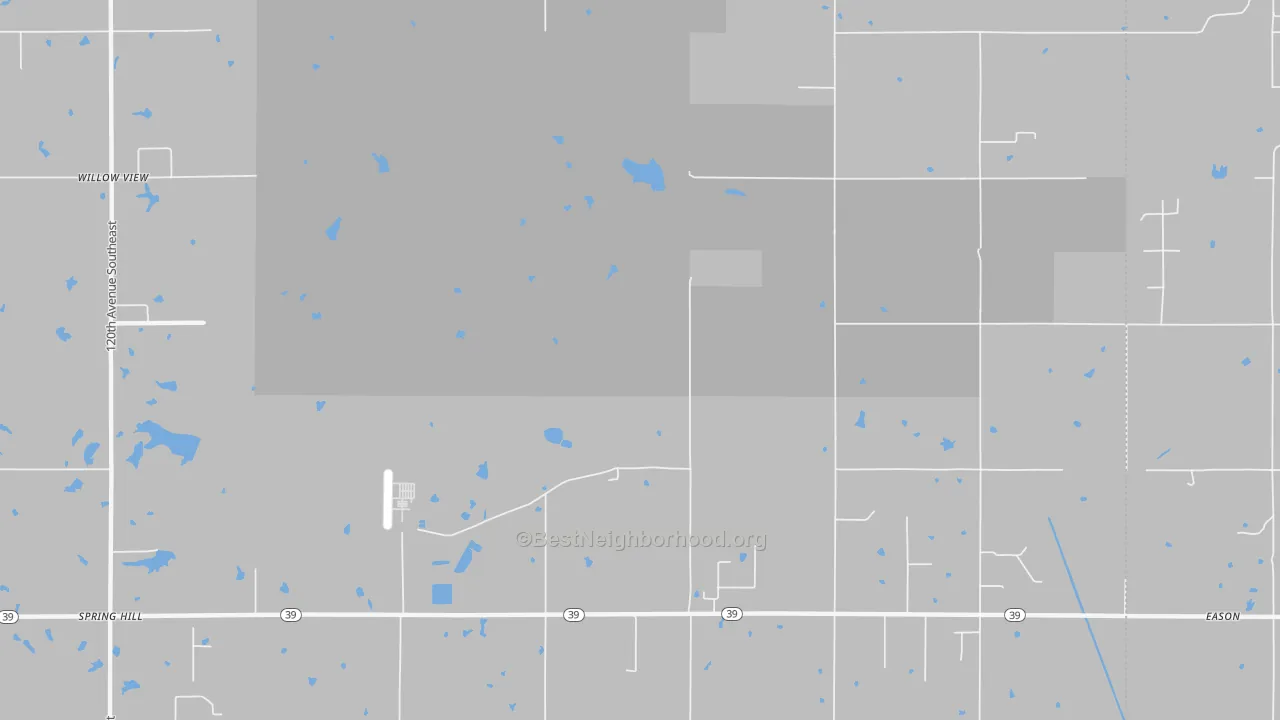 Bike Grade map of McKiddyville, OK