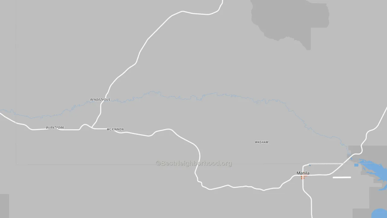 Bike Grade map of McKinnon, WY
