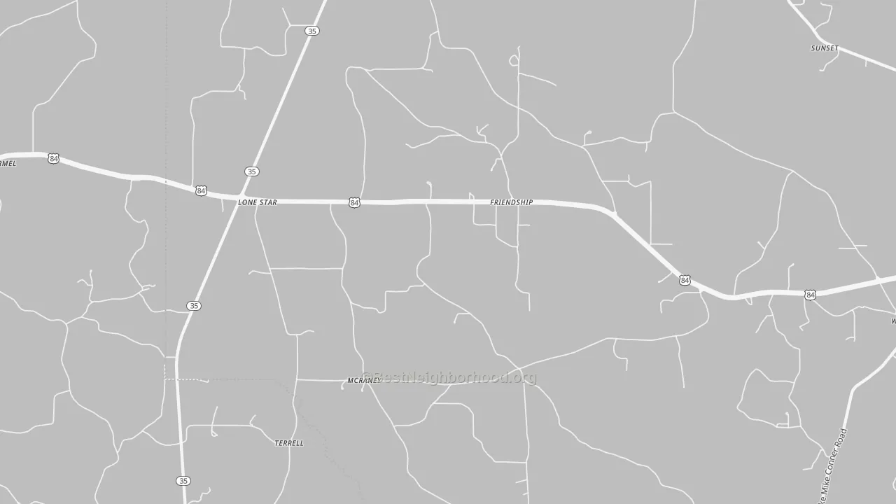 Bike Grade map of McRaney, MS