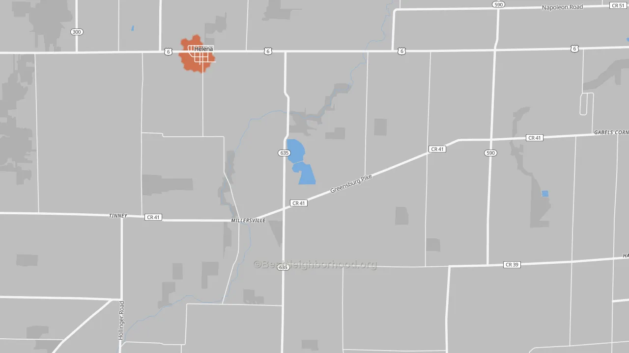 Bike Grade map of Millersville, OH