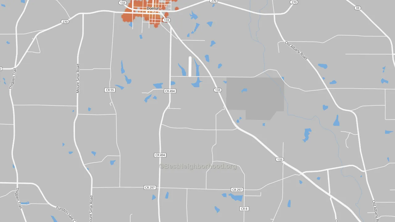 Bike Grade map of Minnesota, GA