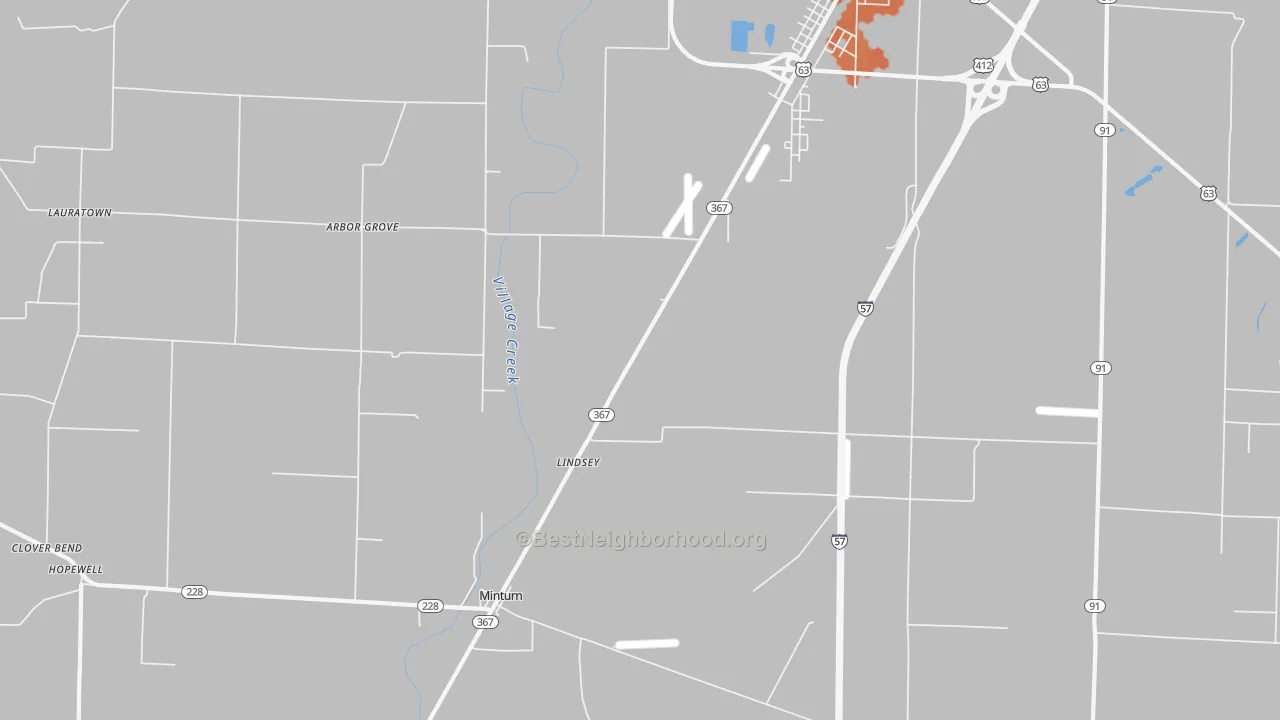 Bike Grade map of Minturn, AR