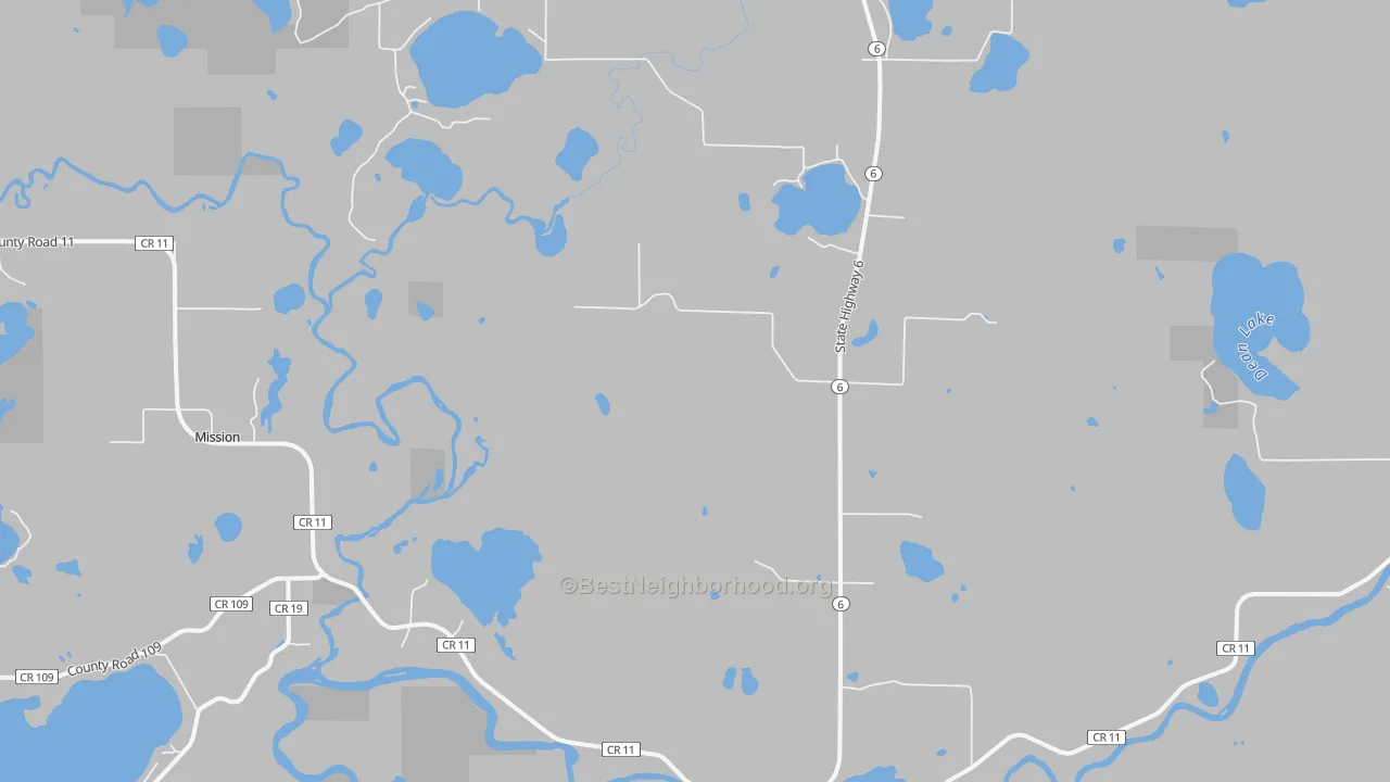 Bike Grade map of Mission, MN
