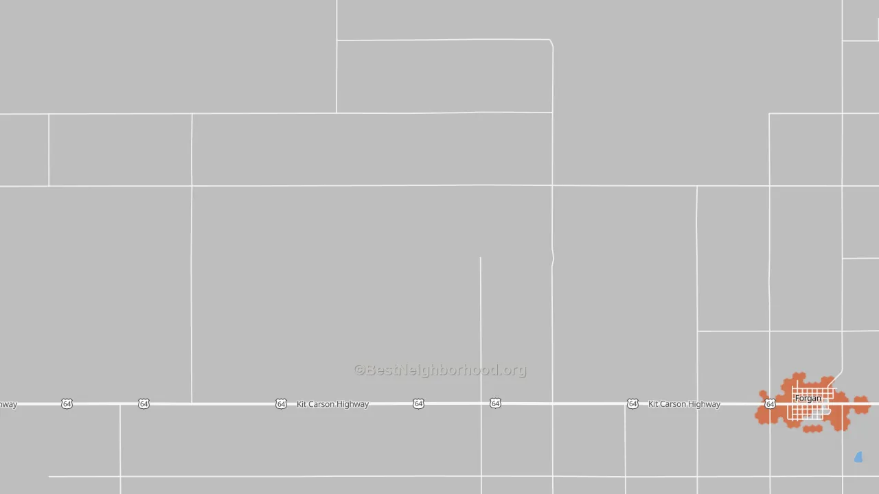 Bike Grade map of Mocane, OK