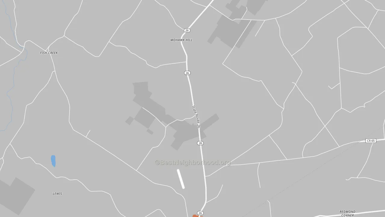 Bike Grade map of Mohawk Hill, NY