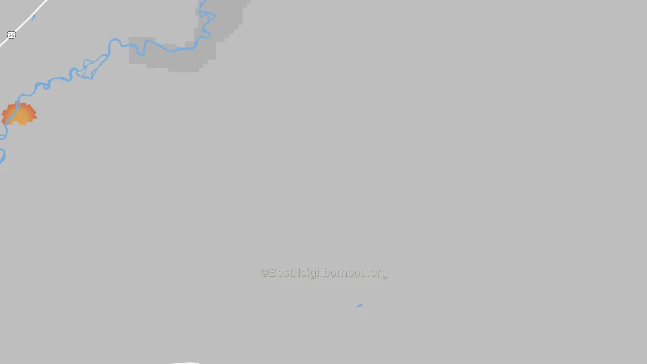 Bike Grade map of Morton, WY