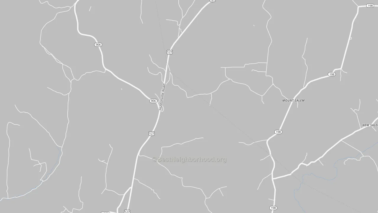 Bike Grade map of Mount Salem, KY