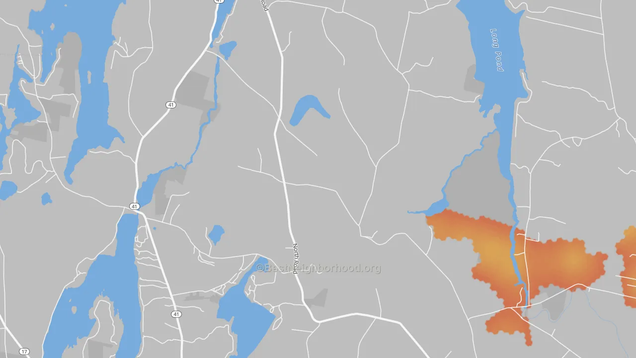 Bike Grade map of Mount Vernon, ME