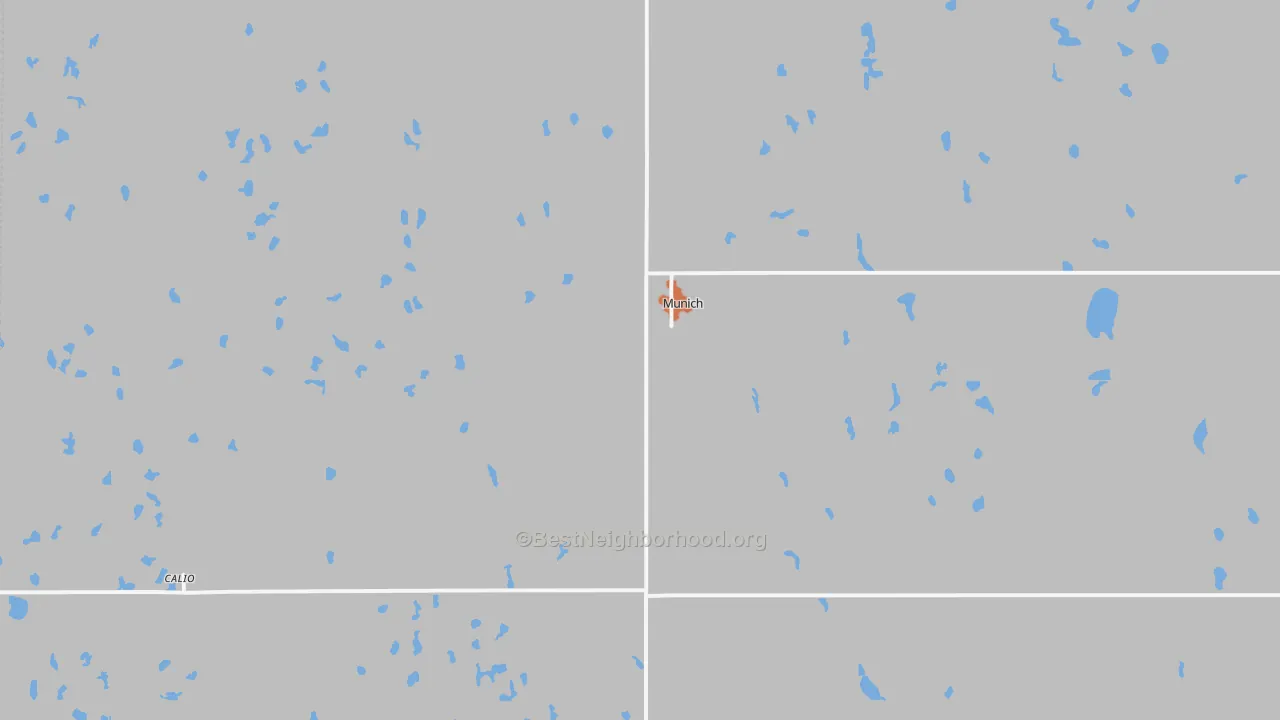 Bike Grade map of Munich, ND