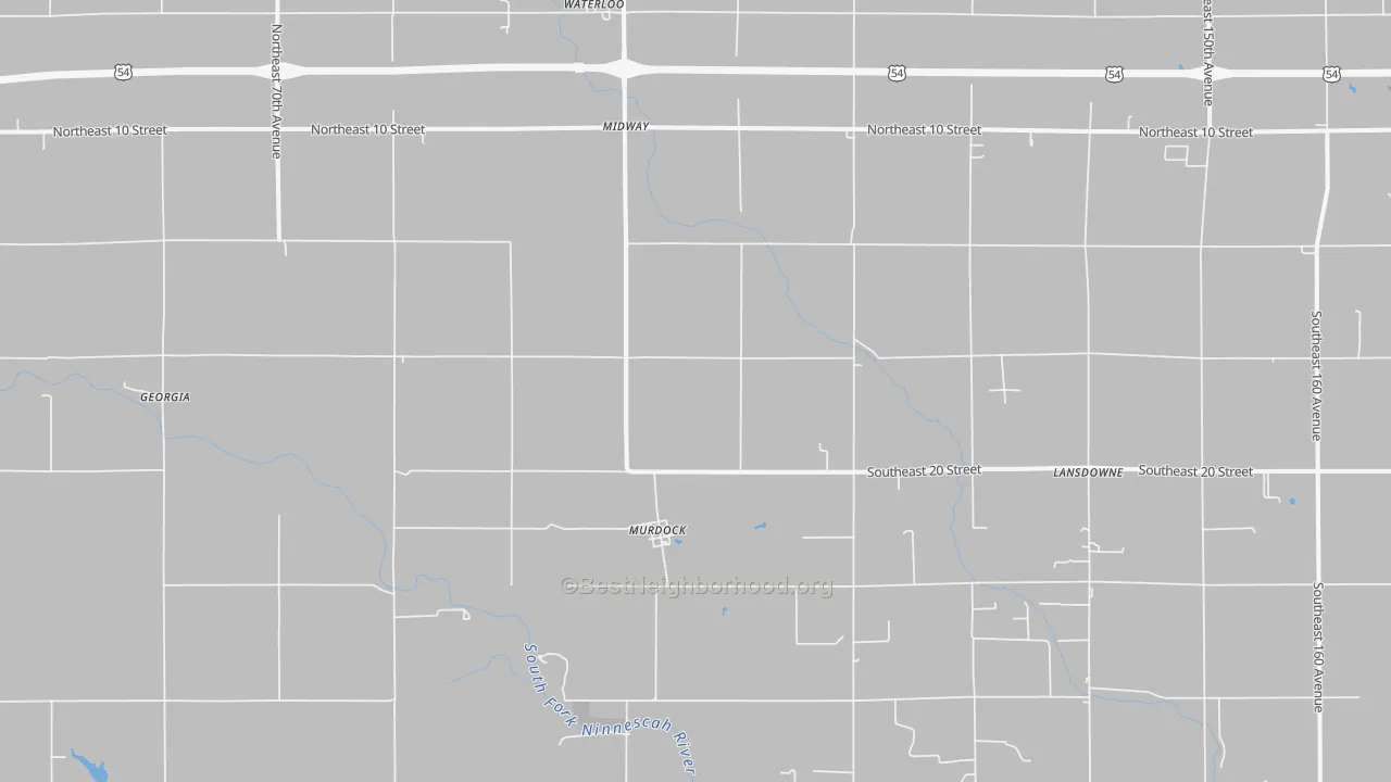 Bike Grade map of Murdock, KS