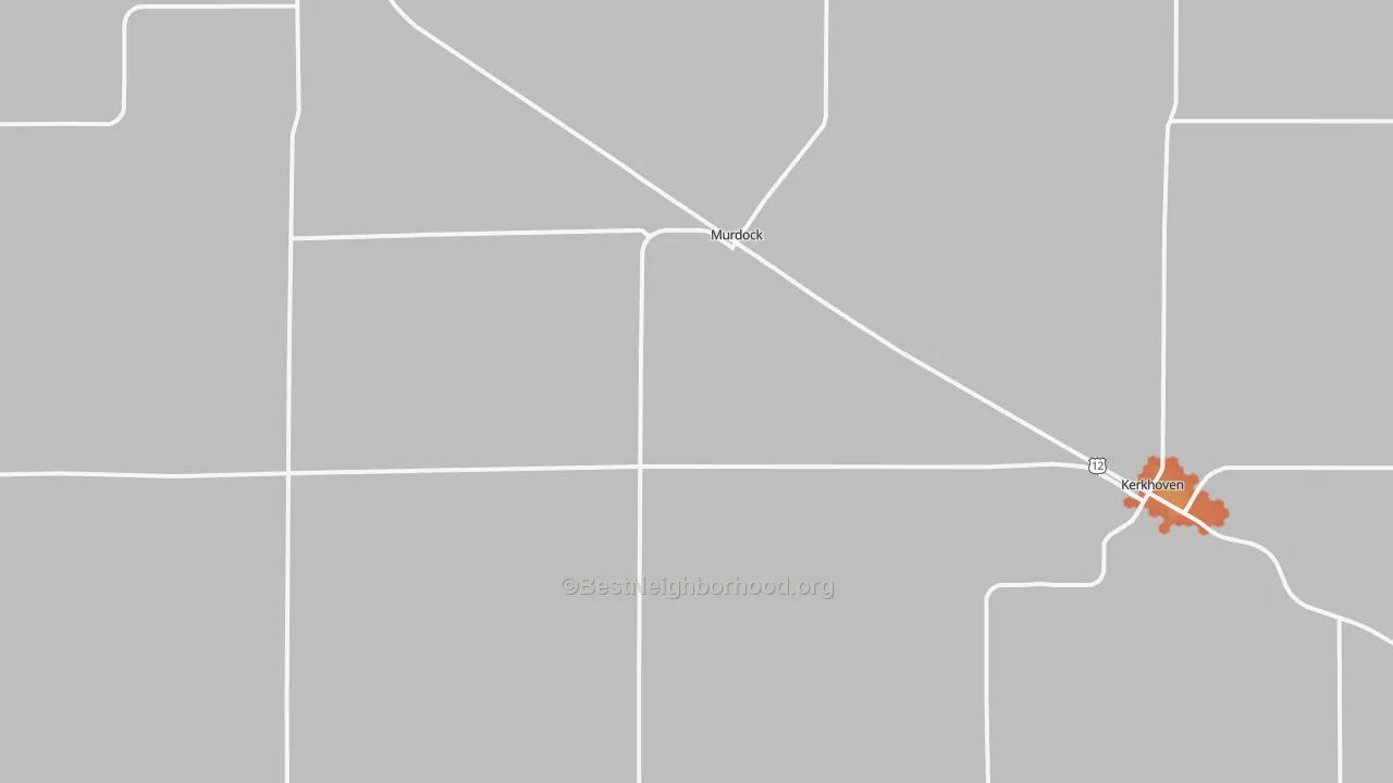 Bike Grade map of Murdock, MN