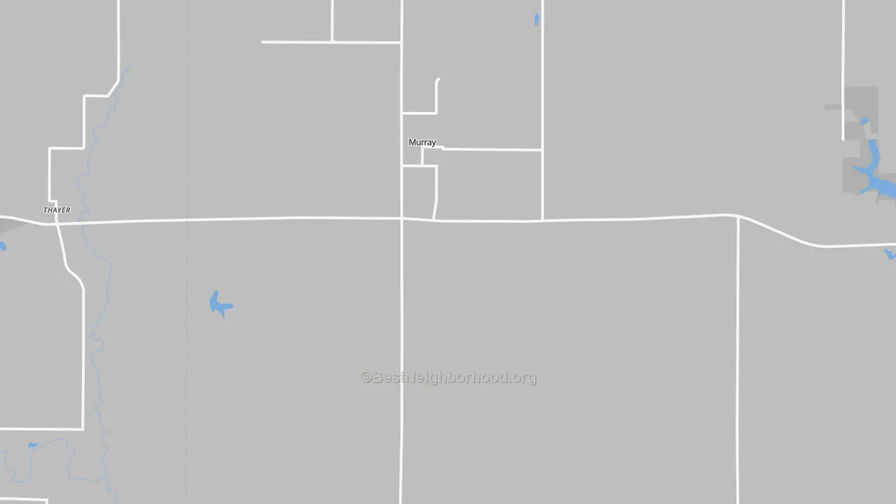 Bike Grade map of Murray, IA