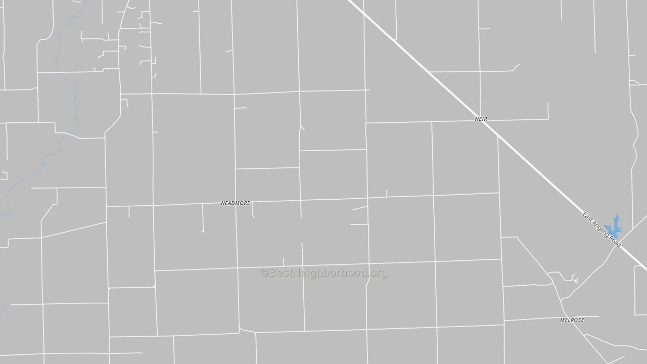 Bike Grade map of Neadmore, IL