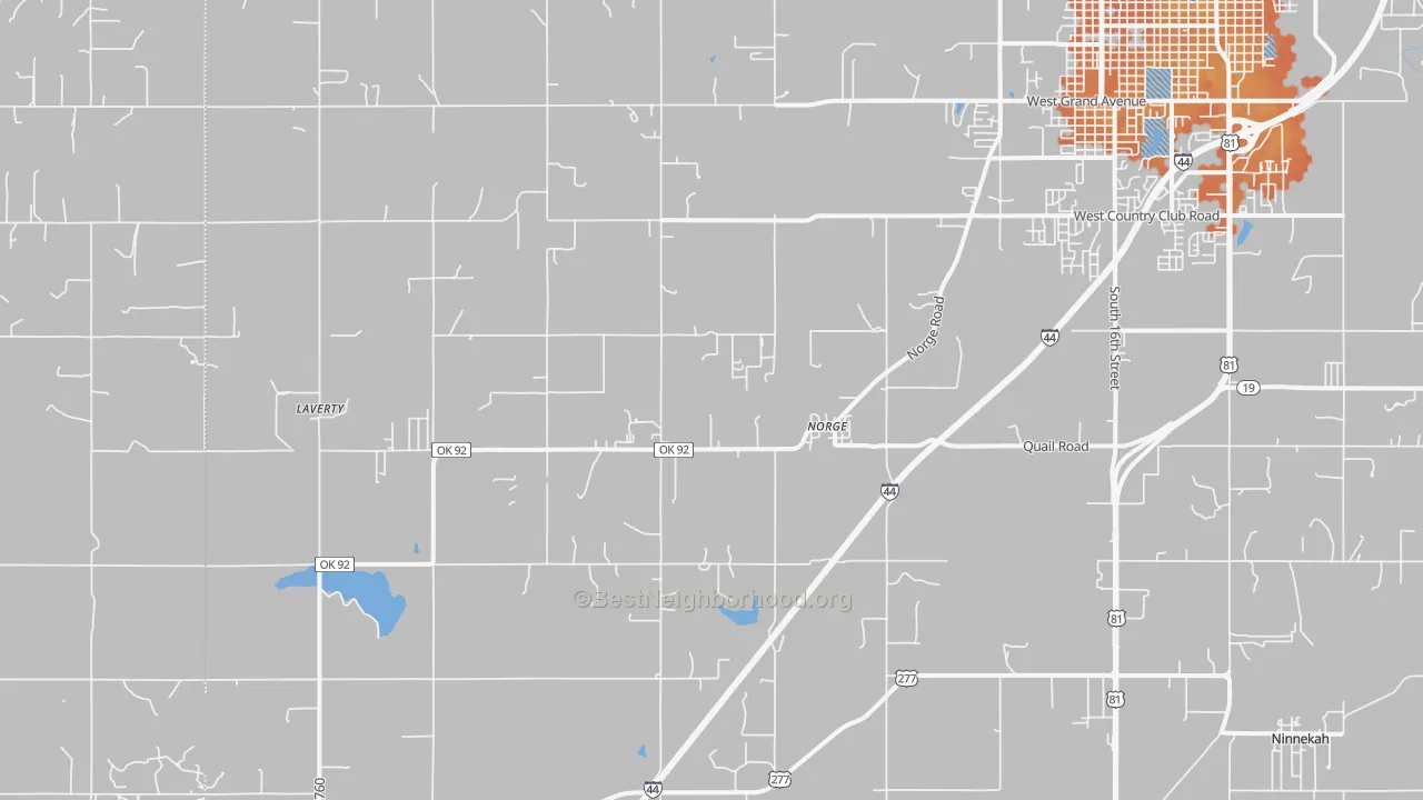 Bike Grade map of Norge, OK