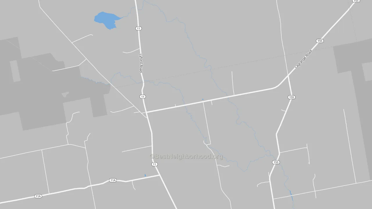 Bike Grade map of North Bradford, ME