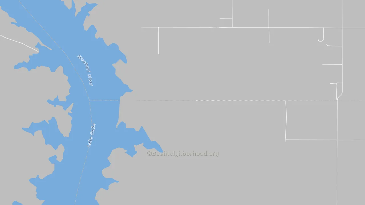 Bike Grade map of North Riverside, SD