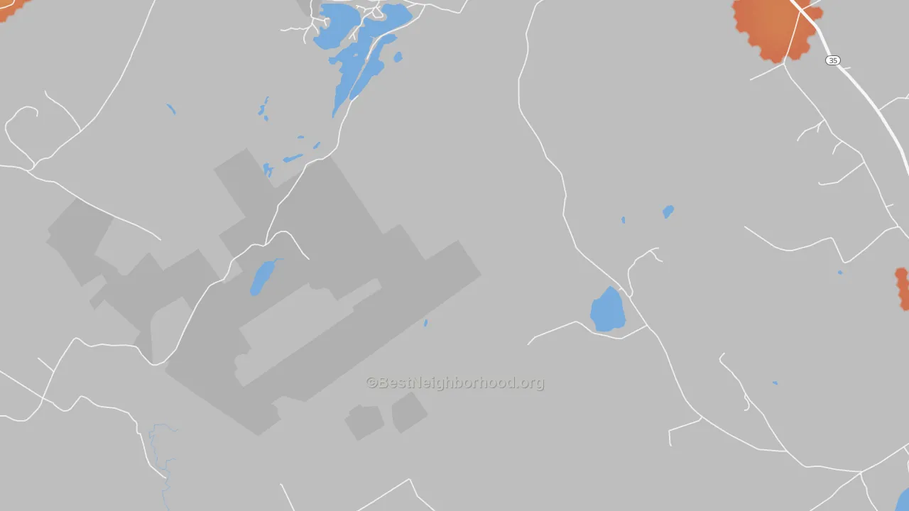 Bike Grade map of North Waterford, ME