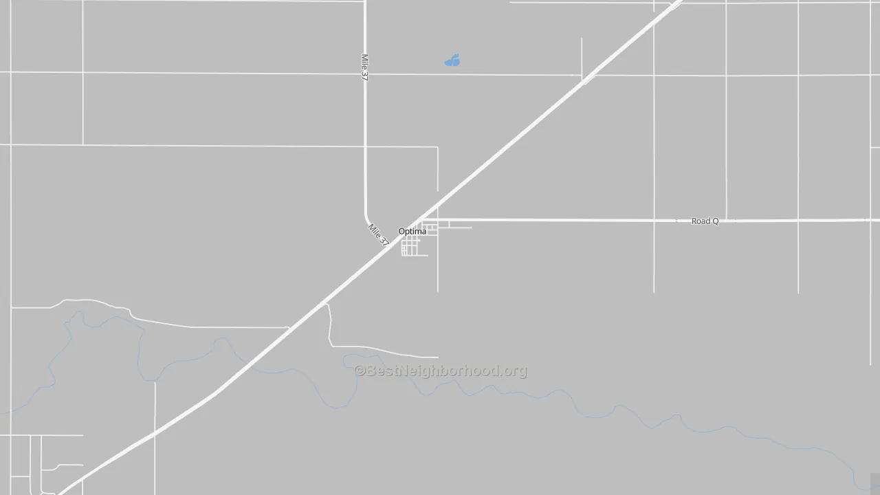 Bike Grade map of Optima, OK
