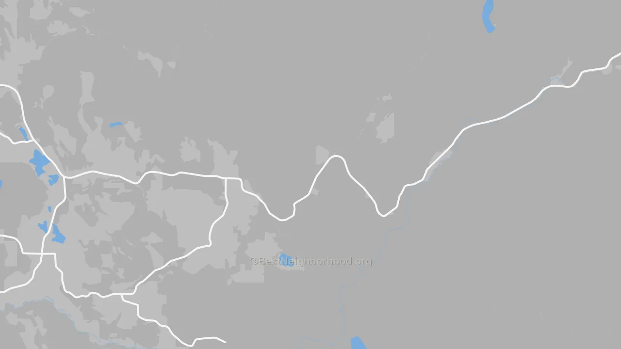 Bike Grade map of Park Rapids, WA